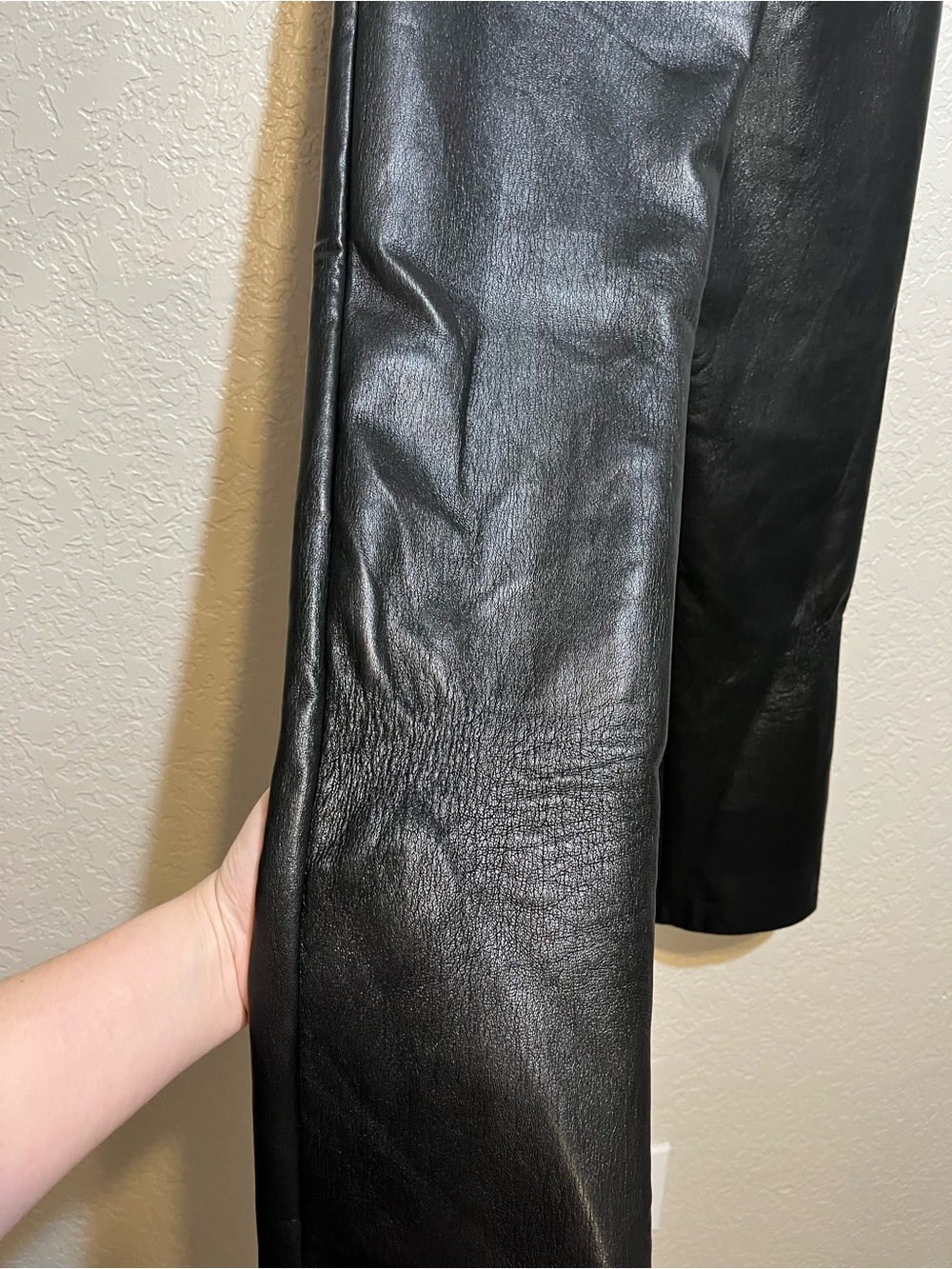 Aritzia Wilfred Melina Vegan Leather Pants Size 0 - Picture 7 of 9